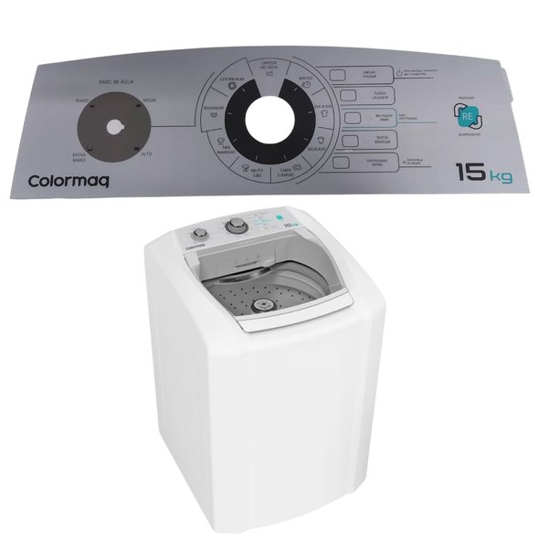 adesivo painel lavadora colormaq lca15 2