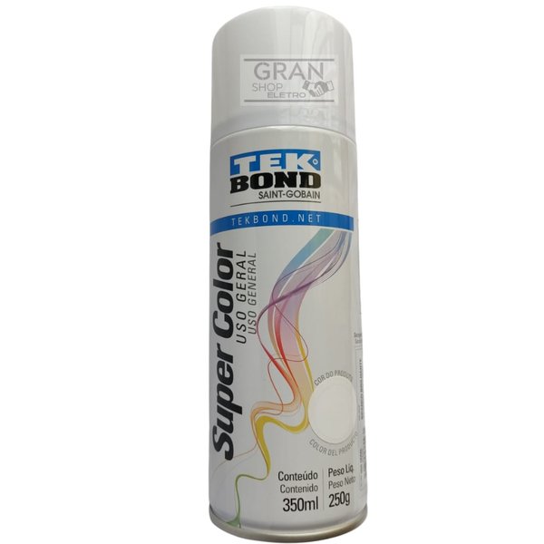 tinta spray tek bond branco 2